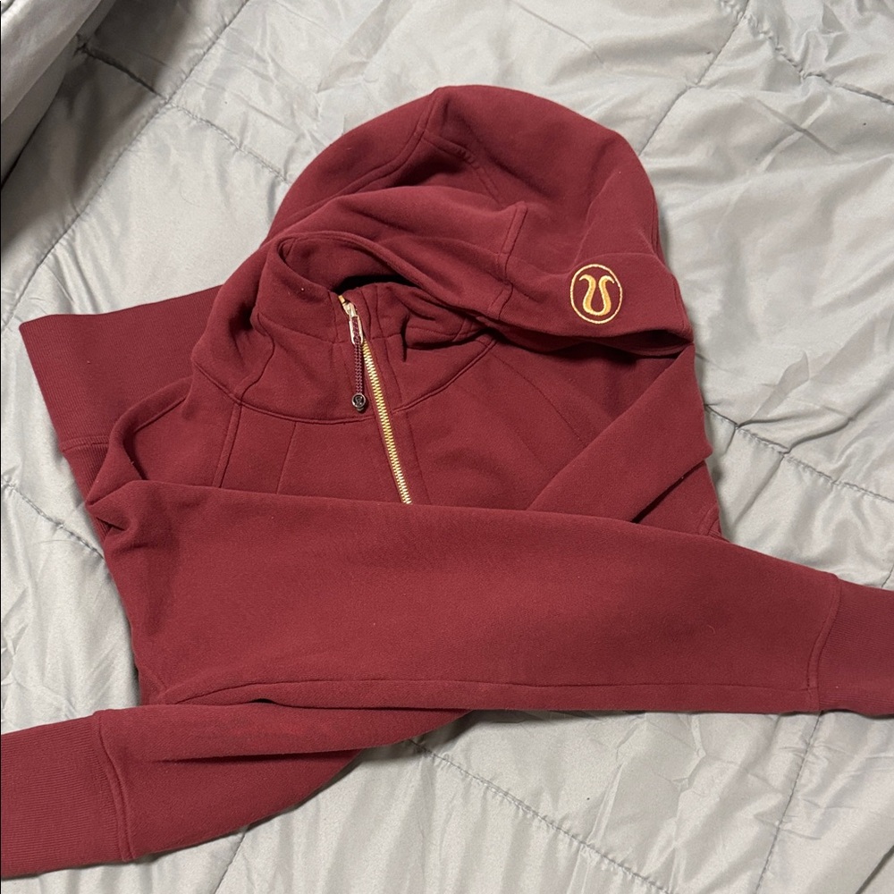 Lululemon Burgundy Scuba